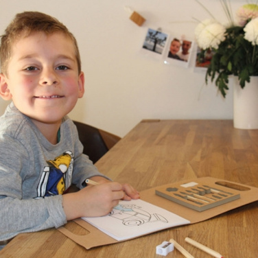 Logo trade liikelahjat tuotekuva: Lasten värityskirja värikynillä FORIO